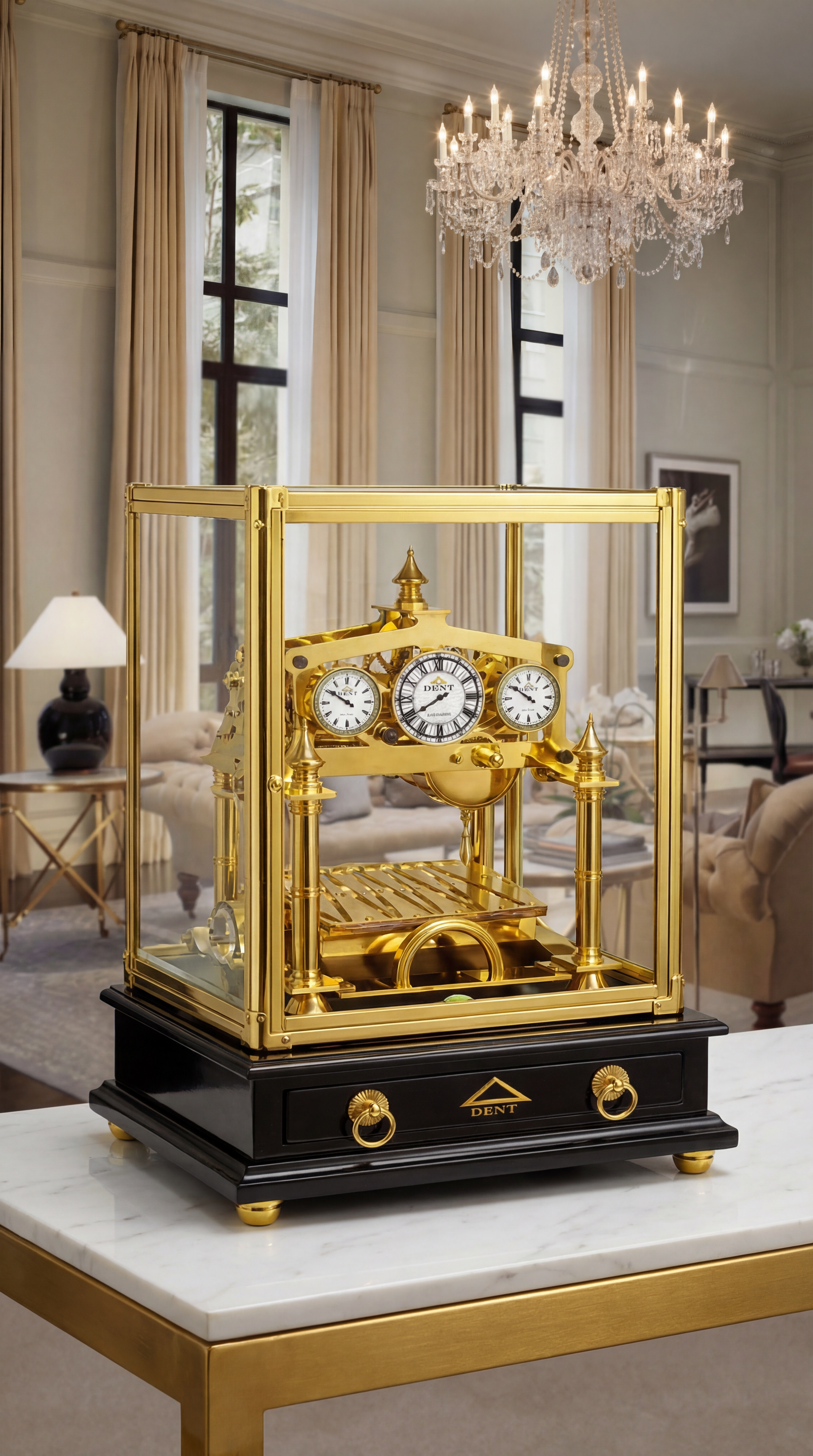 The Dent London Congreve Rolling Ball Clock